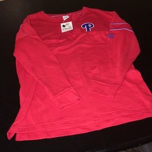NWT Pink Phillies sweatshirt